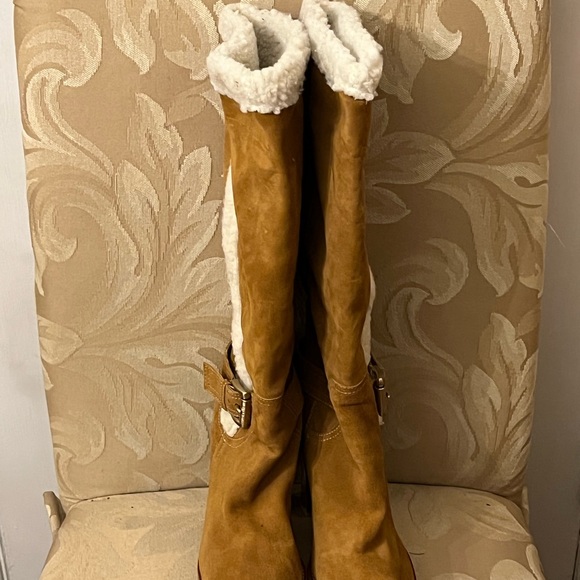 Gently used Michael Kors Suede boots - Picture 2 of 5